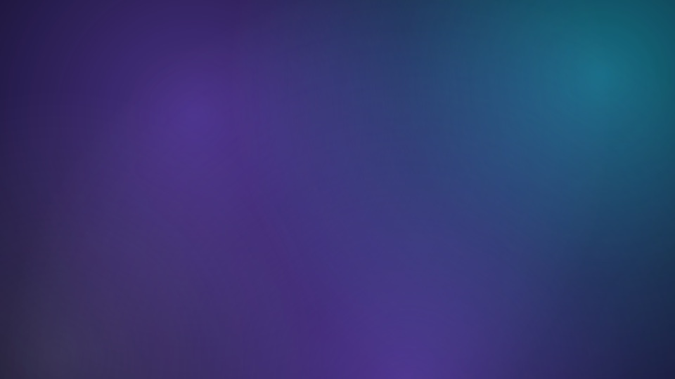 A frame of the 3D word cube rolling between words, in the aurora style