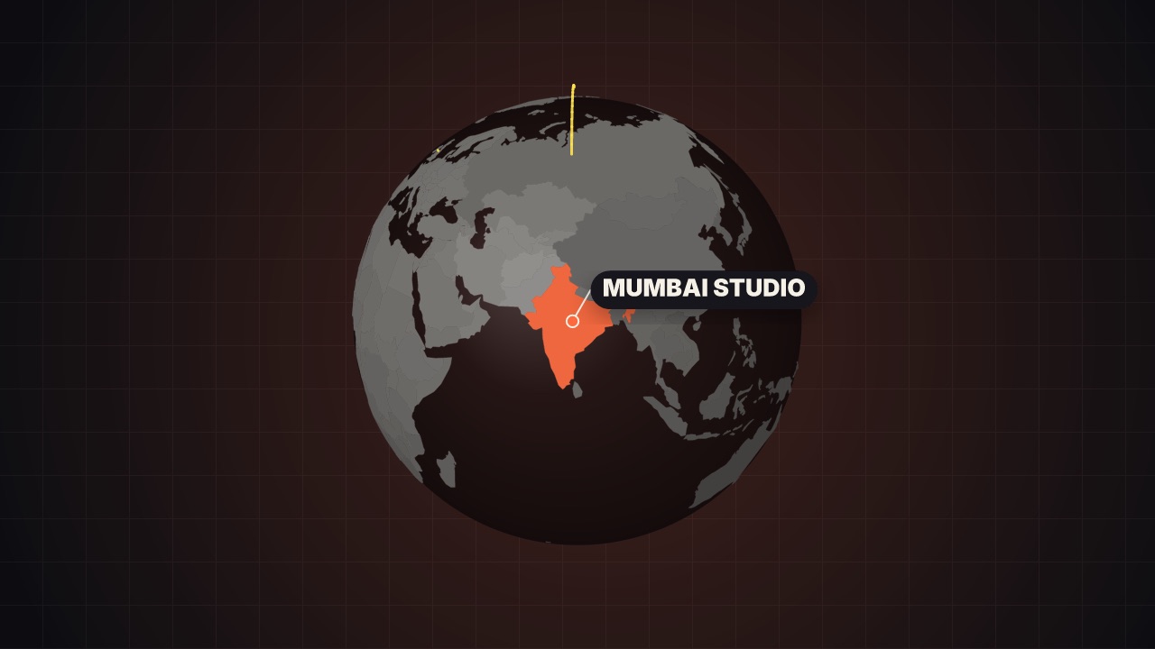 3D globe at 16:9