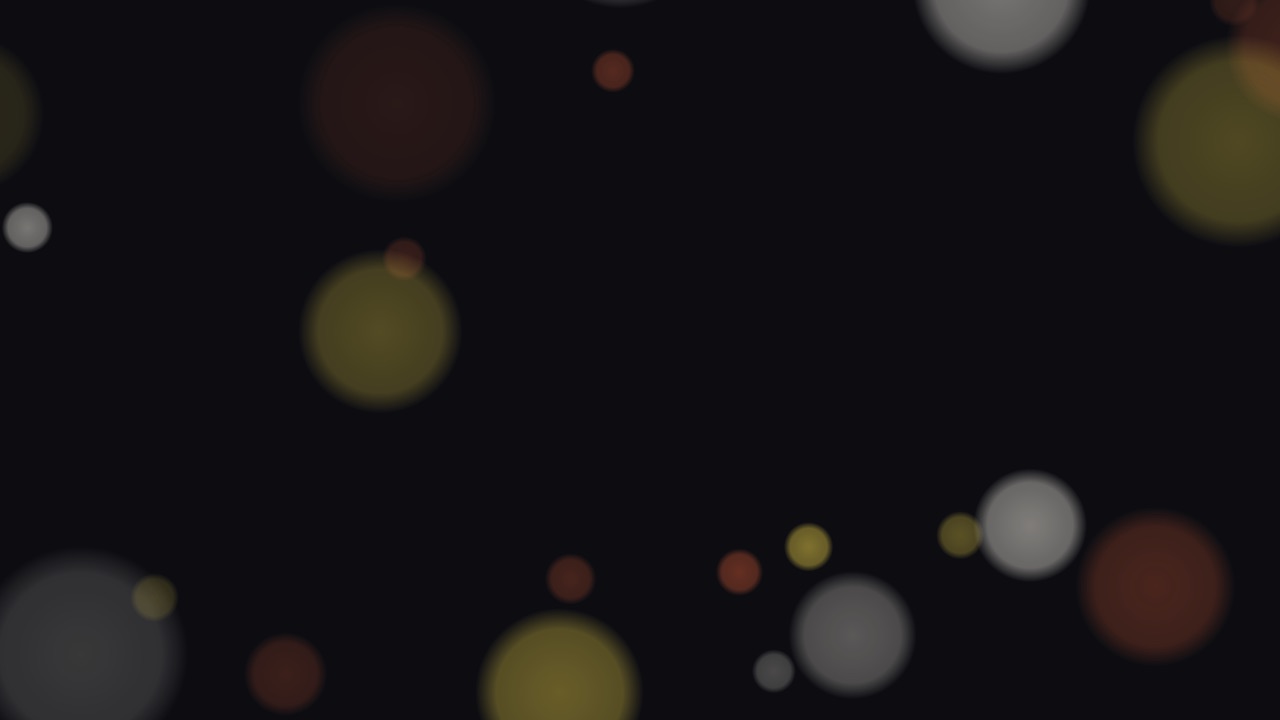 Bokeh at 16:9