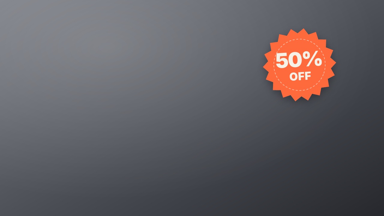 Sale badge at 16:9