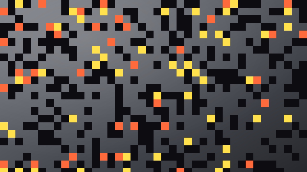 Pixel dissolve at 16:9