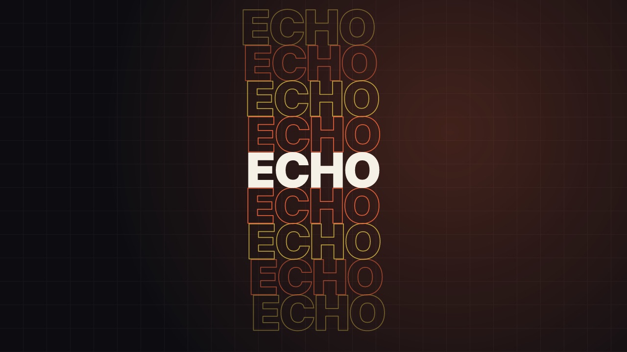 Echo stack at 16:9